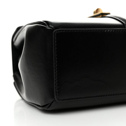 Celine Satinated Calfskin Mini 16 Top Handle Bag Black 10 of 12