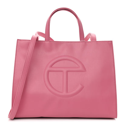 Telfar Vegan Leather Medium Shopping Bag Corned Beef 1 of 11