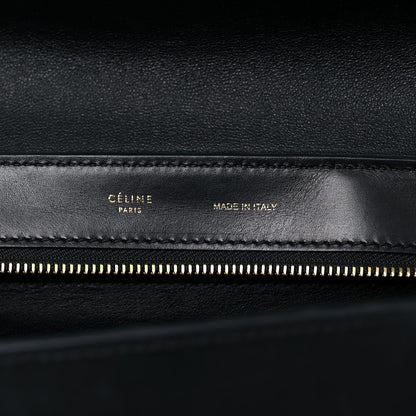 Celine Smooth Calfskin Medium Tri-Color Trapeze Blue Lavender 6 of 20