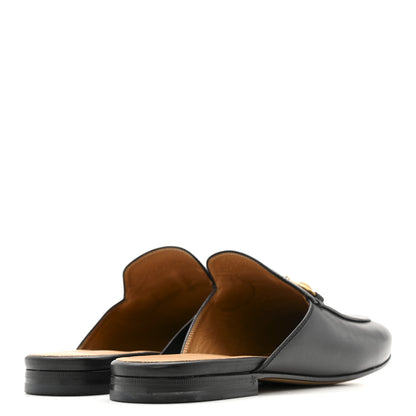Gucci Calfskin Womens Princetown Slippers 40 Black 5 of 11