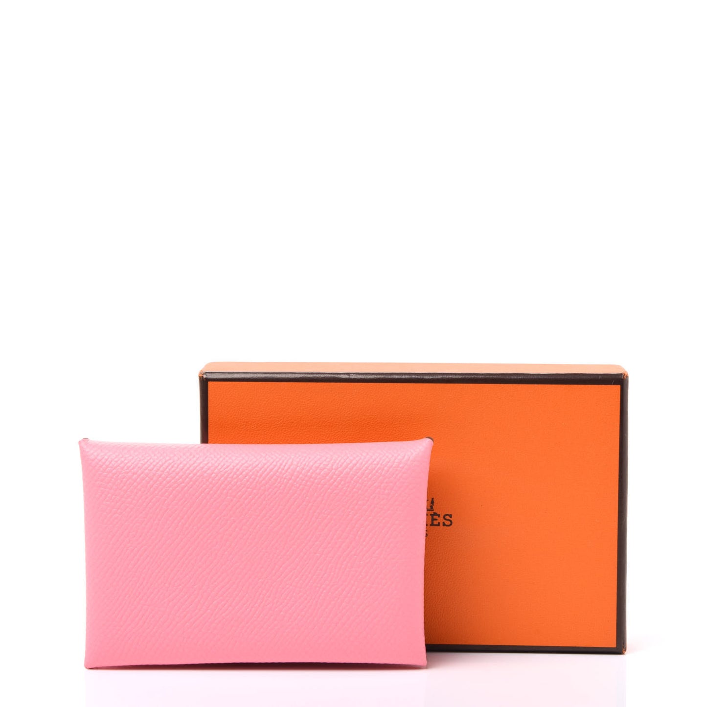 Epsom Calvi Card Case Rose Confetti