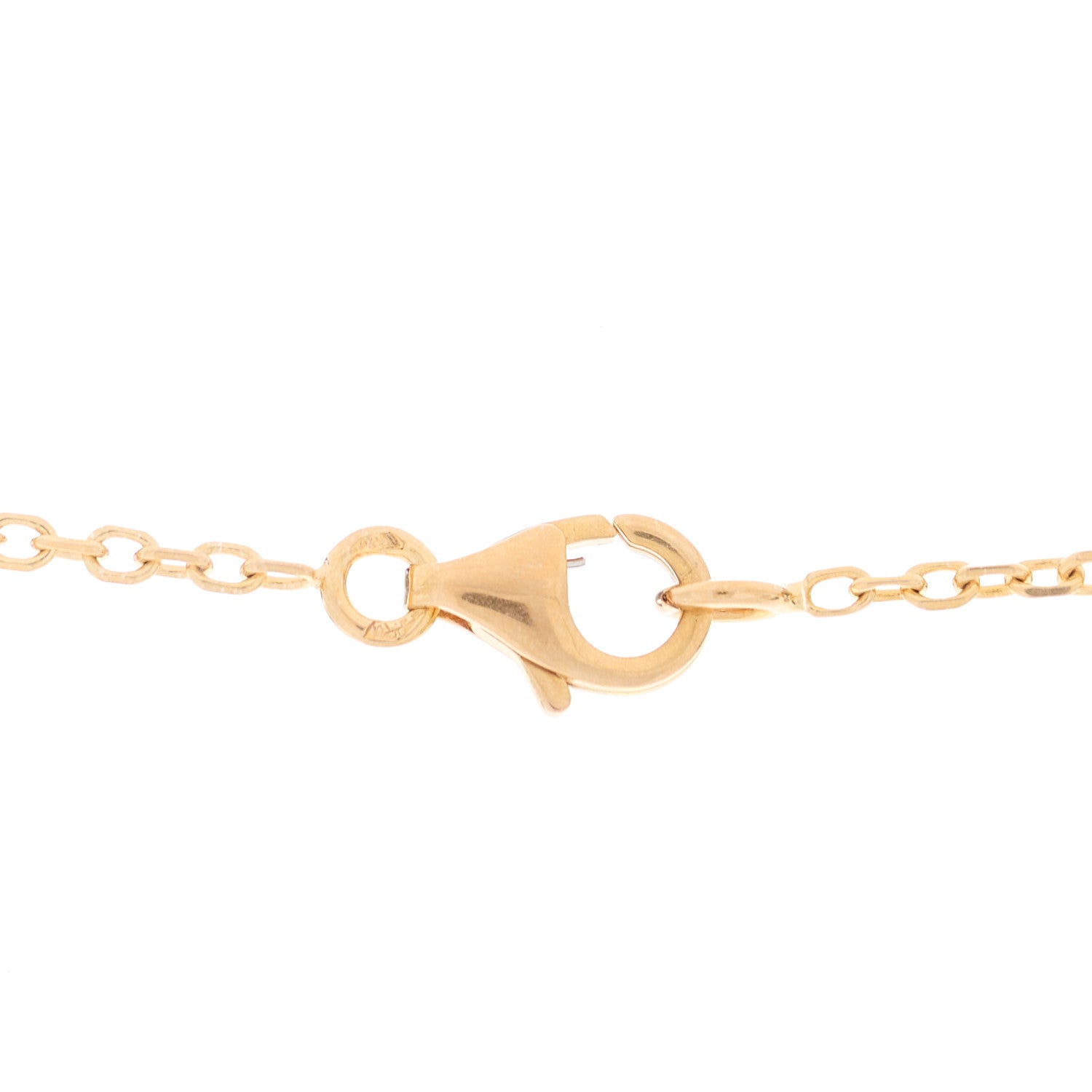 Cartier 18K Pink Gold Diamond Caresse D'Orchidees Par Cartier Pendant Necklace 4 of 5