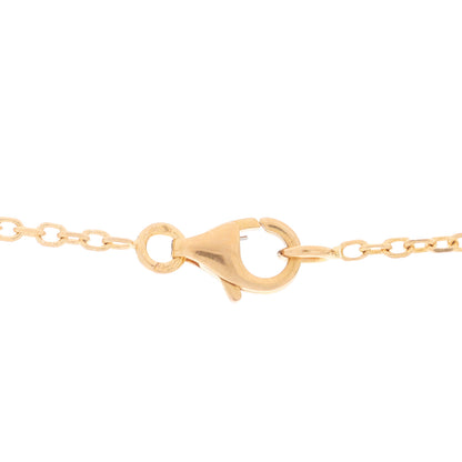 Cartier 18K Pink Gold Diamond Caresse D'Orchidees Par Cartier Pendant Necklace 4 of 5
