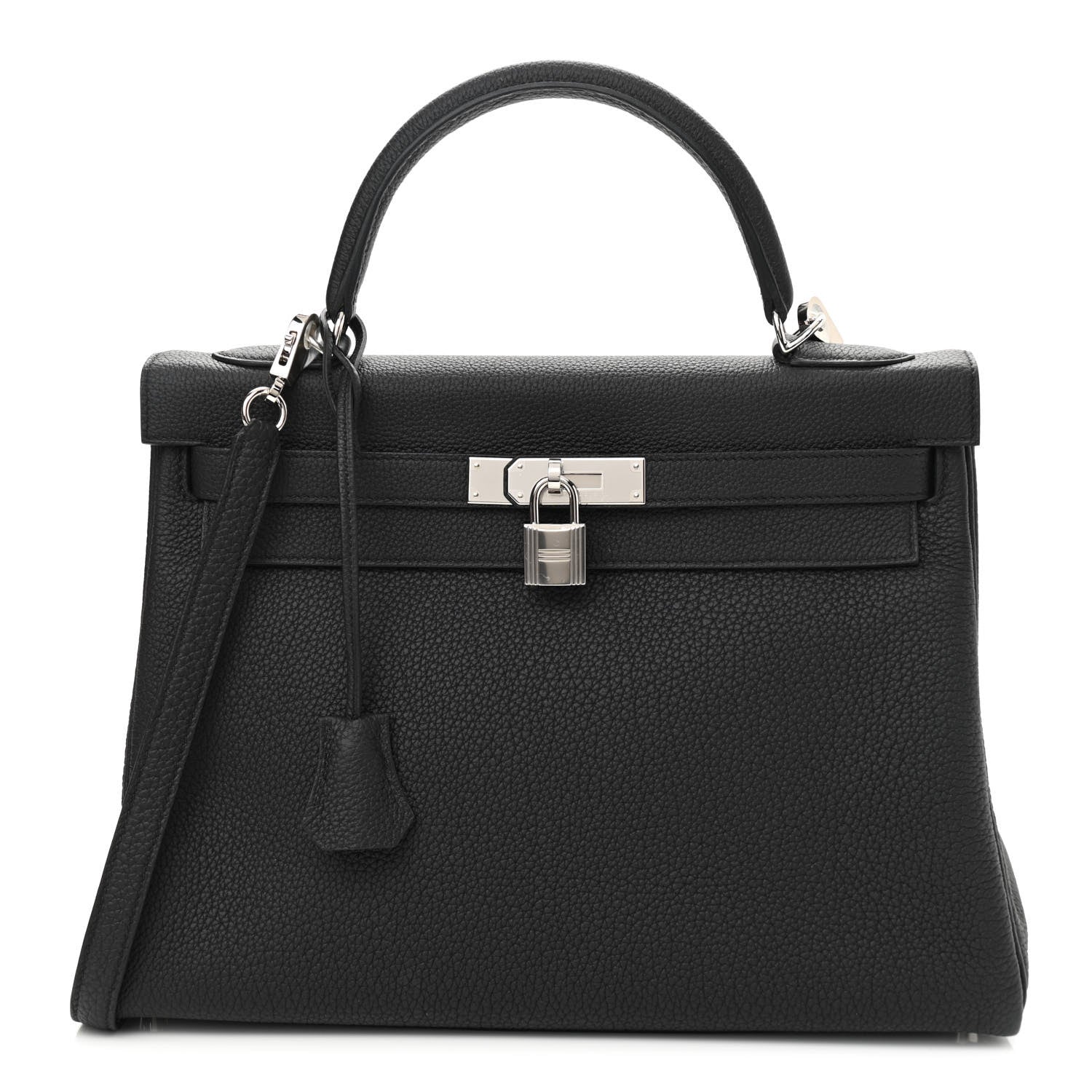 Hermes Togo Kelly Retourne 32 Black 1 of 10
