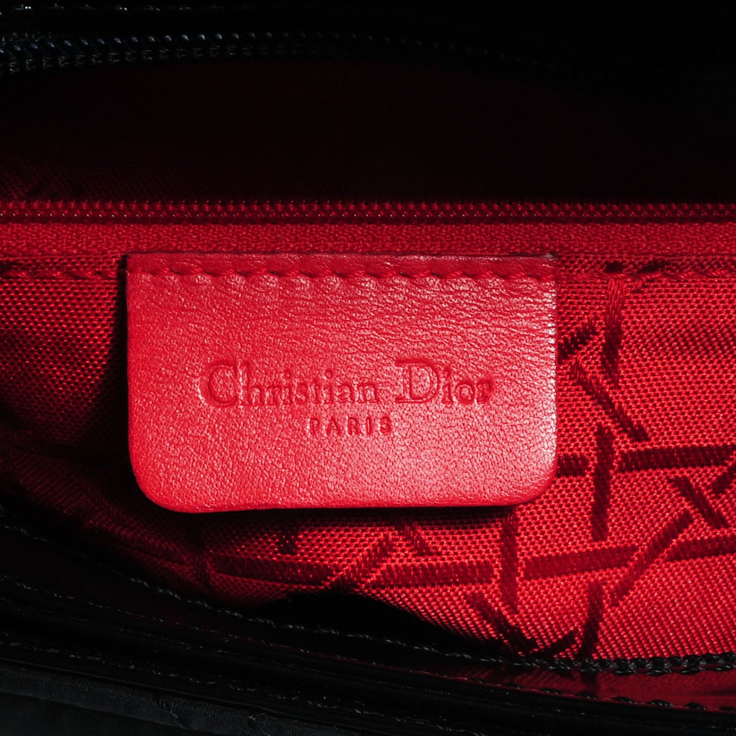 Nylon Cannage Dior Tote Black