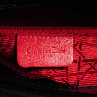 Christian Dior Nylon Cannage Dior Tote Black 7 of 8