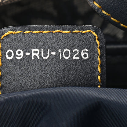Christian Dior Monogram Saddle Bag Blue 7 of 9