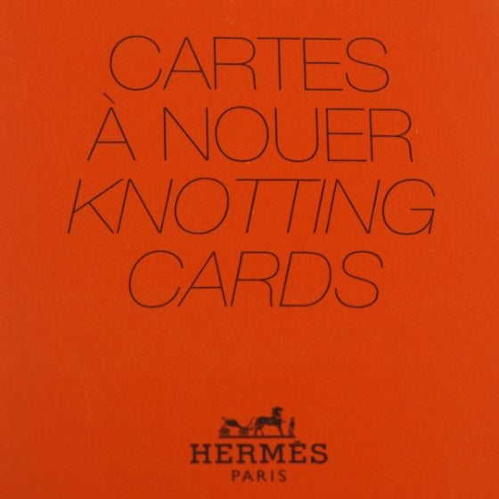 Knotting Cards Cartes A Nouer Carre Scarf Guide