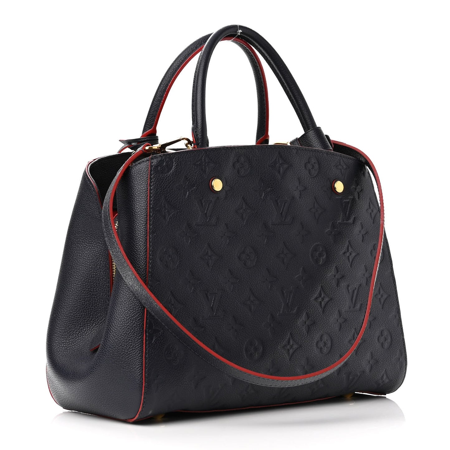 Empreinte Montaigne MM Marine Rouge