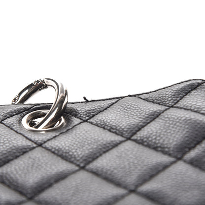 Chanel Caviar Quilted Grand Shopping Tote GST Black 8 of 14