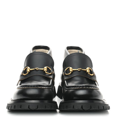 Gucci Cordovan Lux Mens Harald Horsebit Ankle Boots 7 Black 2 of 8