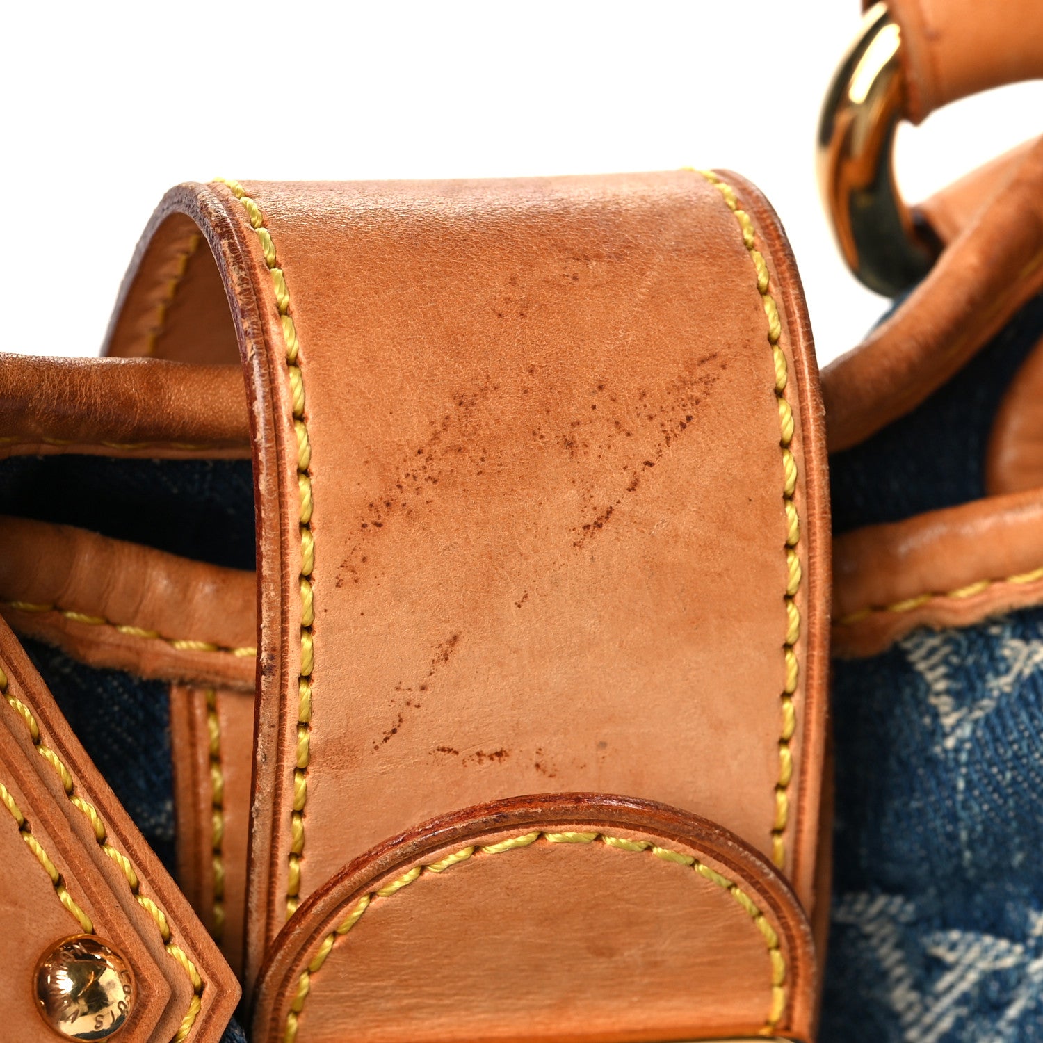 Louis Vuitton Monogram Denim Pleaty Blue 12 of 12