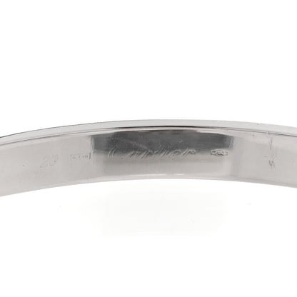 Cartier 18K White Gold LOVE Bracelet 20 4 of 6