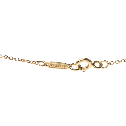 Tiffany 18K Yellow Gold Metro Oval Pendant Necklace 5 of 5