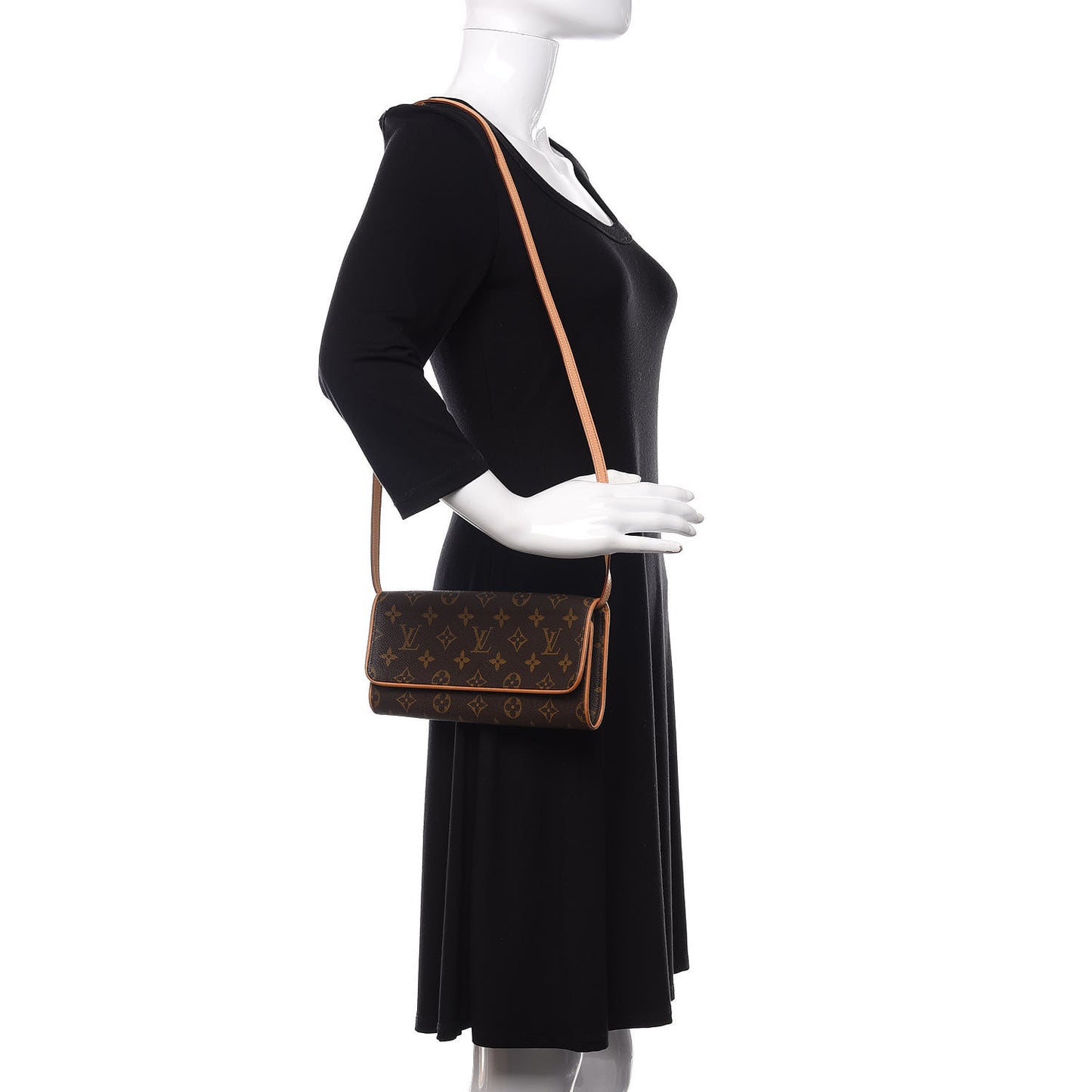 Monogram Pochette Twin GM