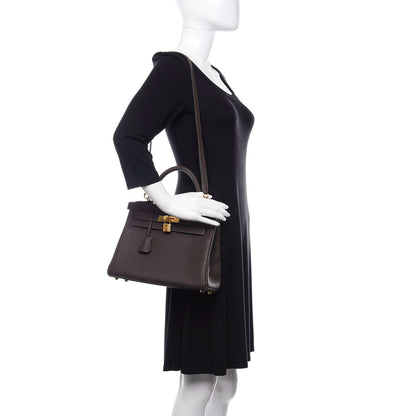 Hermes Togo Kelly Retourne 28 Ebene 2 of 11