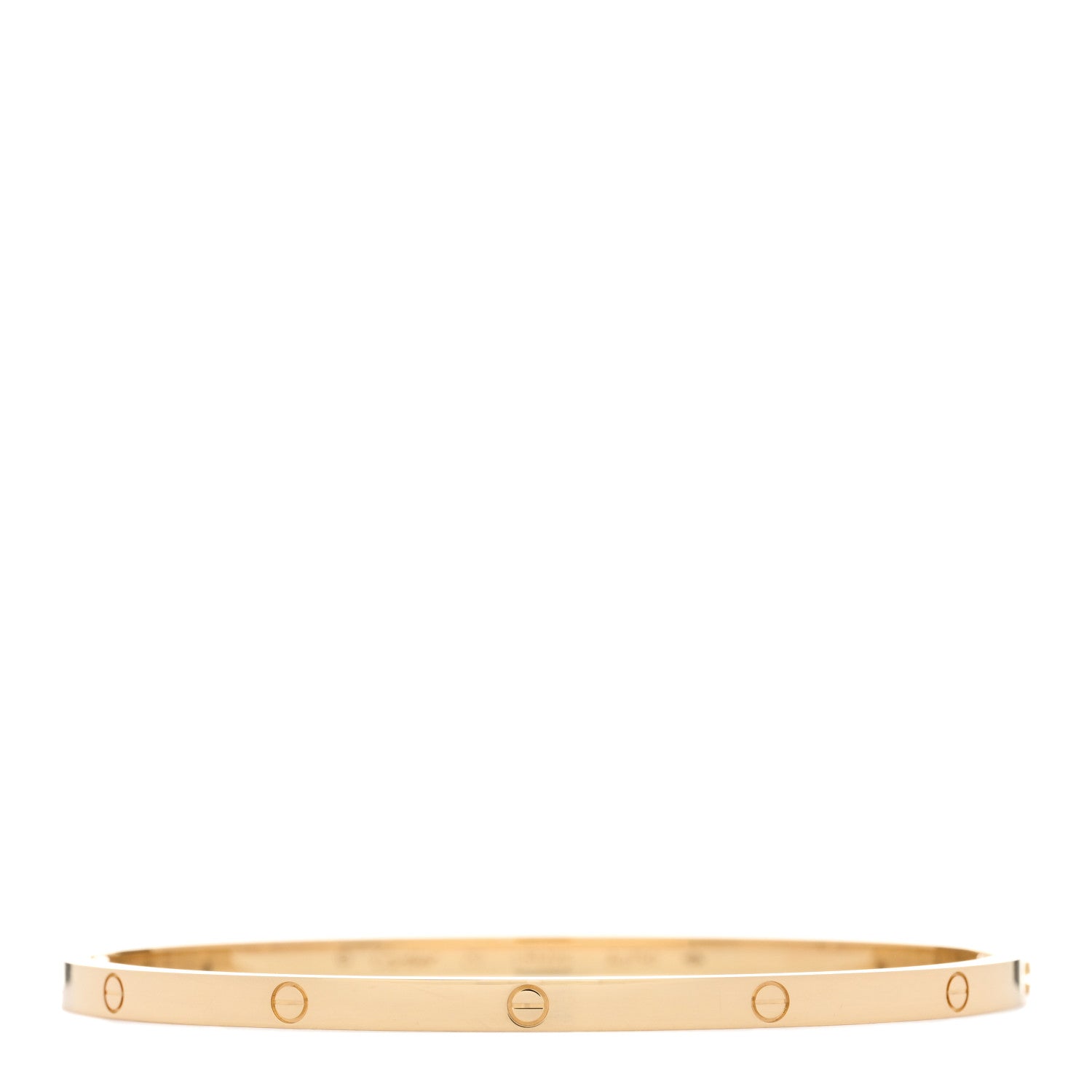 Cartier 18K Yellow Gold Small LOVE Bracelet 20 1 of 4