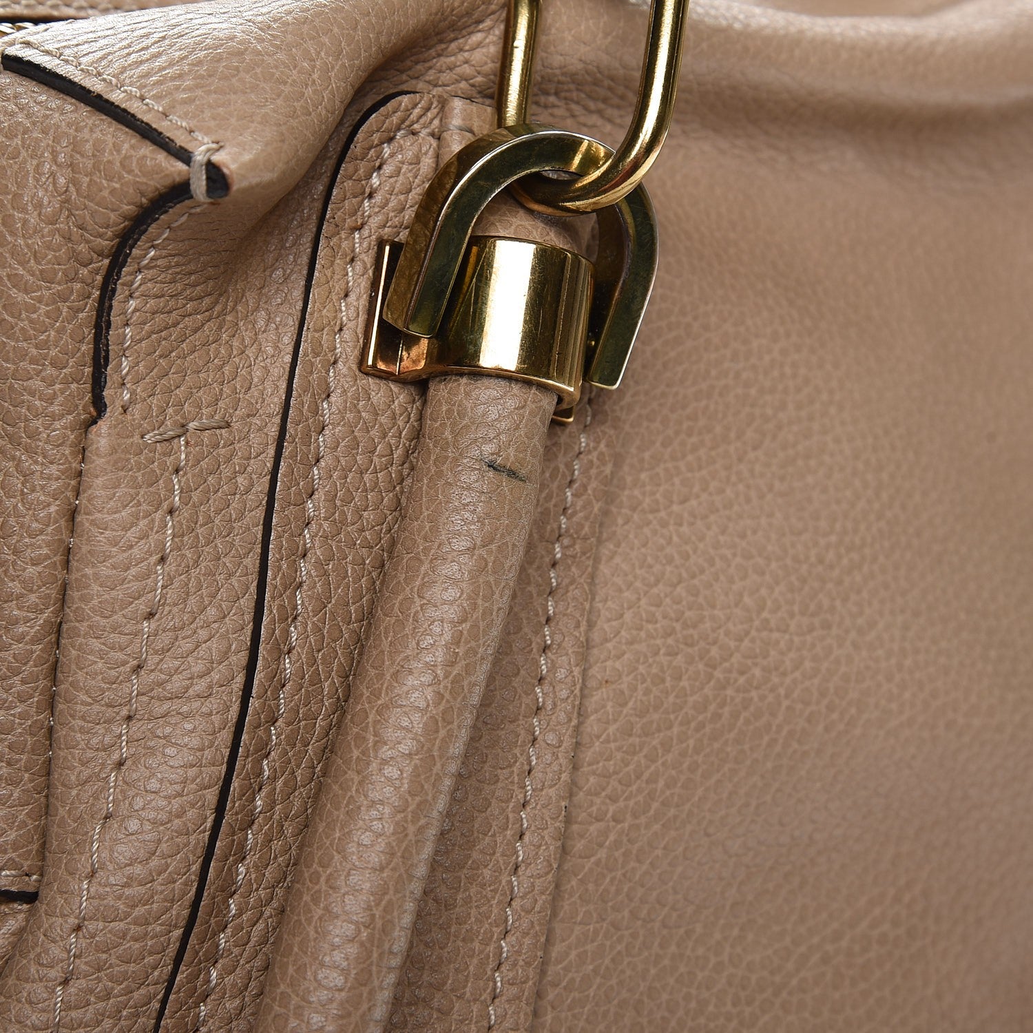 Chloe Calfskin Medium Paraty Beige 13 of 15