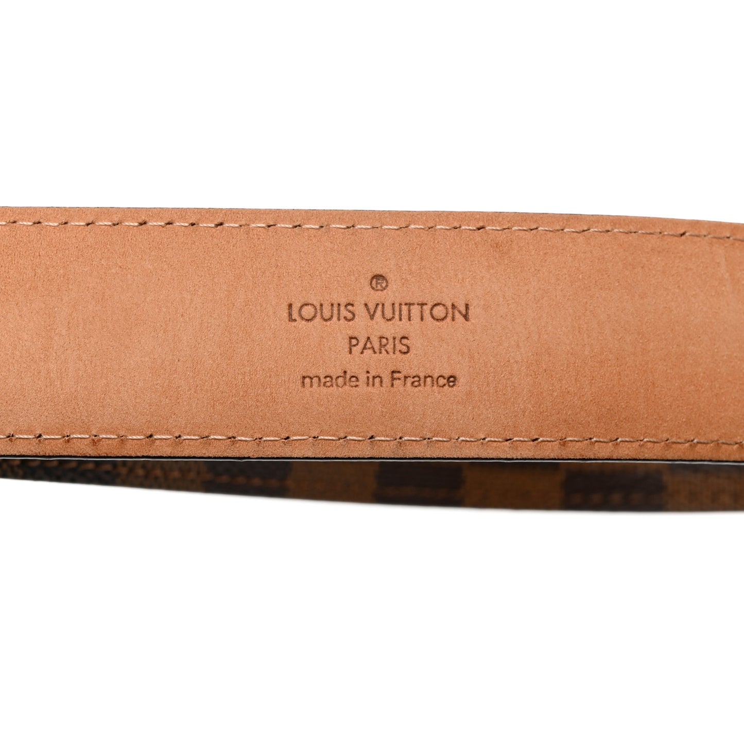 Damier Ebene 30mm Ellipse Belt 40 100