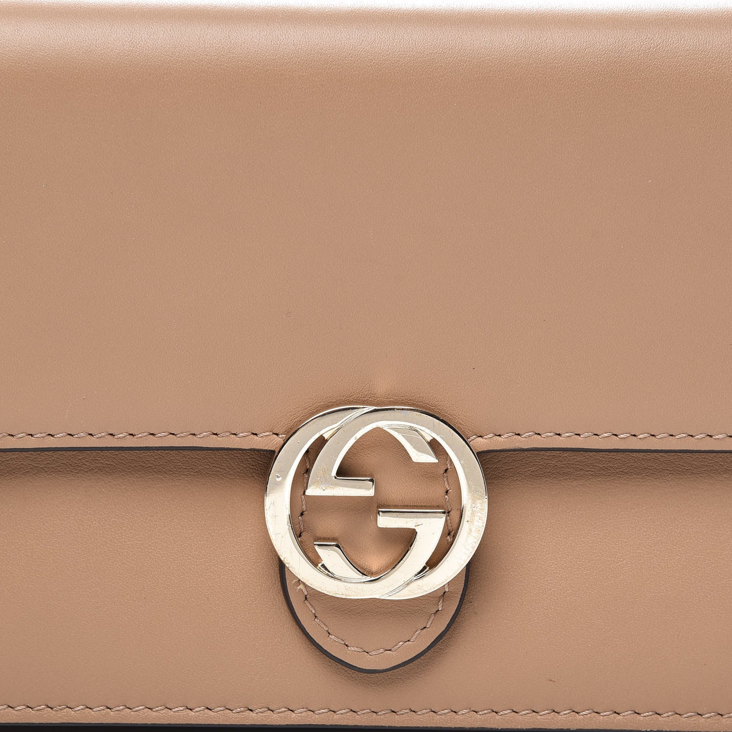 Gucci Calfskin Icon Wallet Camelia 9 of 10