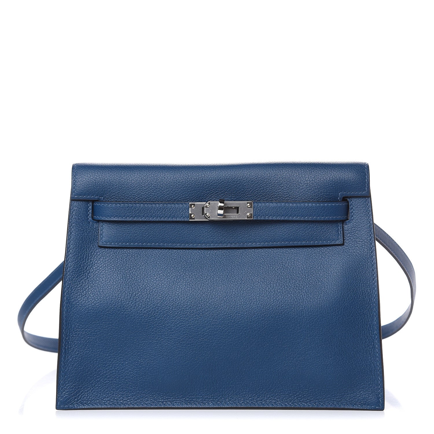 Hermes Evercolor Kelly Danse II Belt Bag Deep Bleu 1 of 11