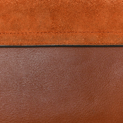 Chloe Suede Calfskin Small Faye Shoulder Bag Tobacco 10 of 11