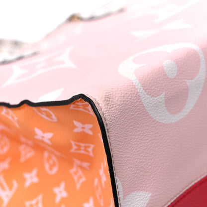 Louis Vuitton Monogram Giant Onthego GM Rouge Rose 10 of 17