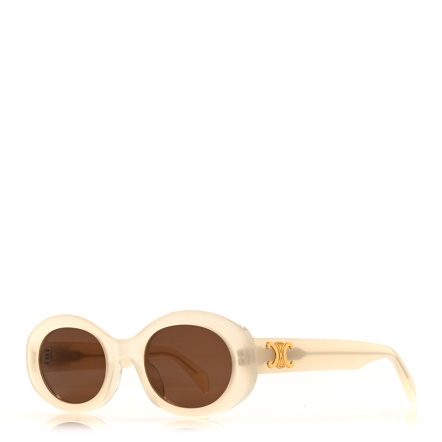 Celine Acetate Triomphe 01 Sunglasses CL40194U White 1 of 7