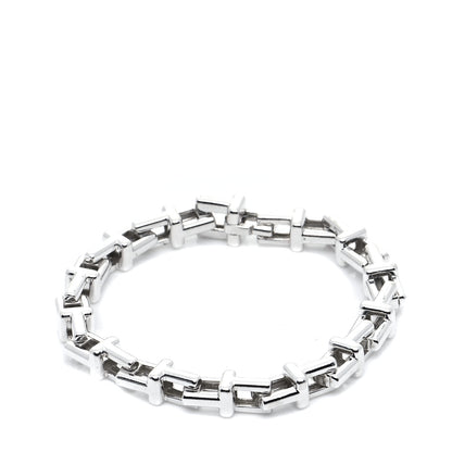 Tiffany Sterling Silver T Chain Bracelet 1 of 7