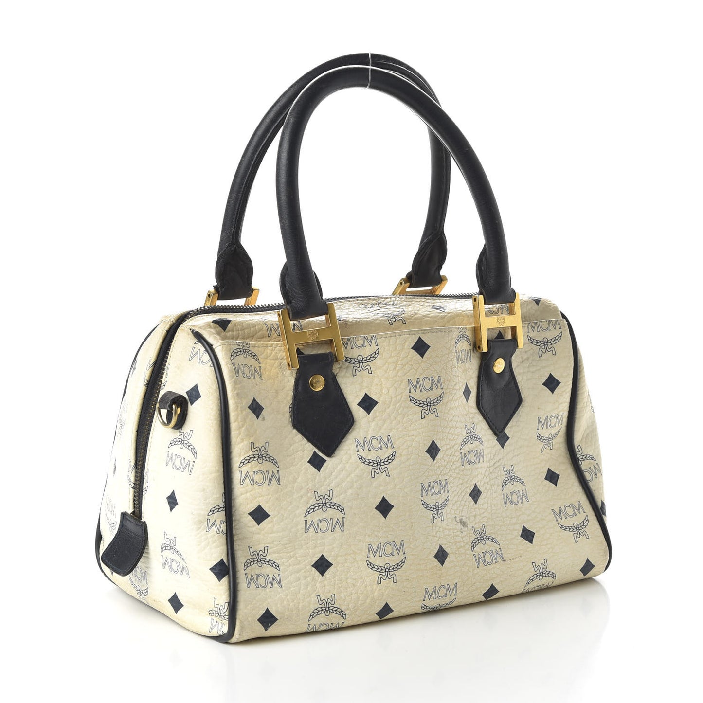 Visetos Essential Boston Bag White