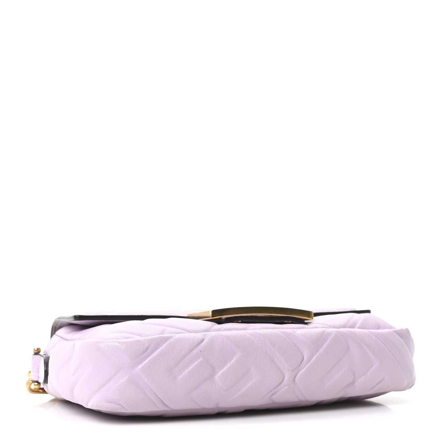 Fendi Nappa FF 1974 Embossed Mini Baguette Anemone 4 of 10