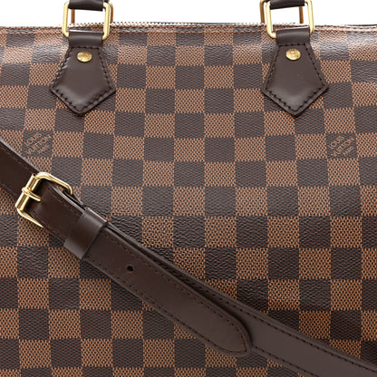 Louis Vuitton Damier Ebene Speedy Bandouliere 30 8 of 11