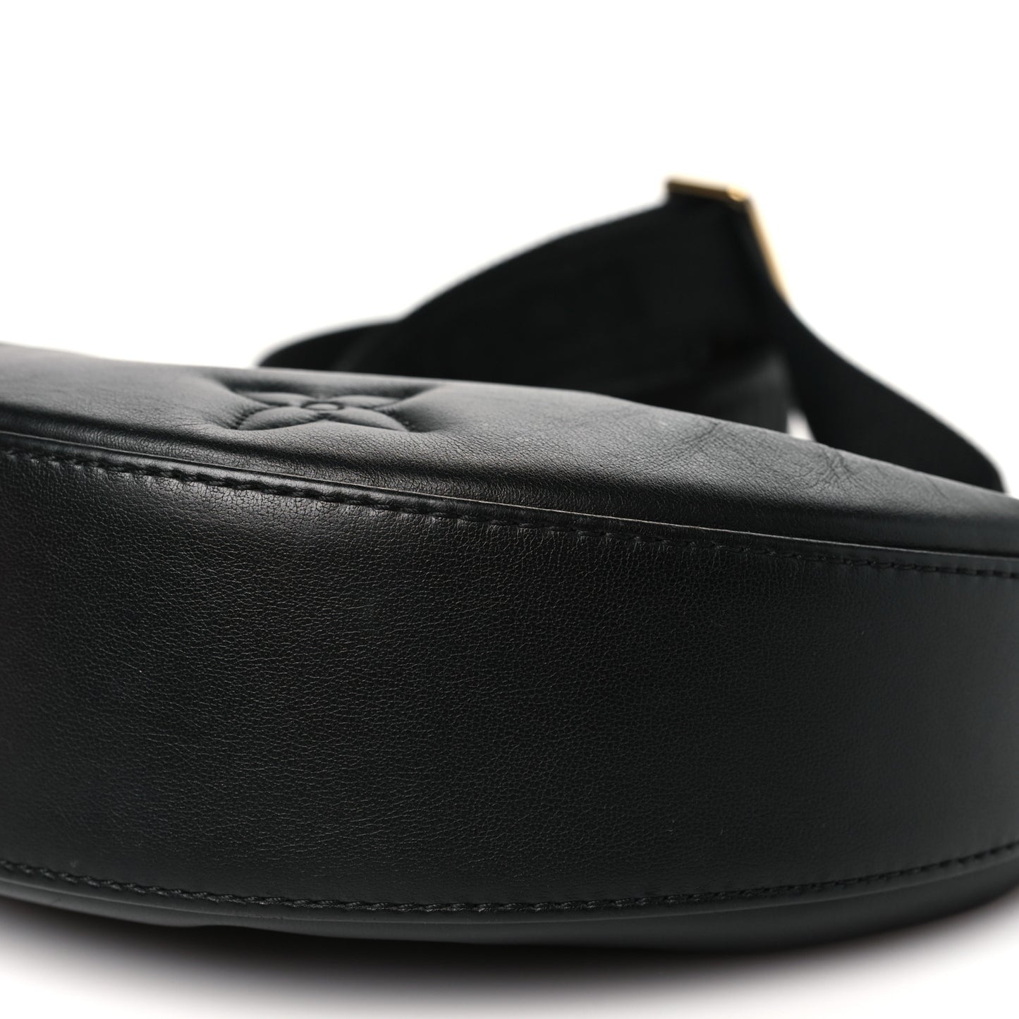 Calfskin Bubblegram Over The Moon Black