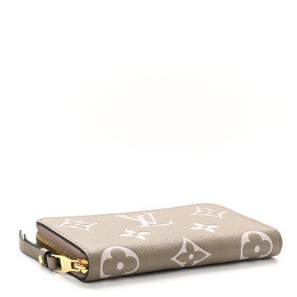 Louis Vuitton Empreinte Monogram Giant Zippy Wallet Tourterelle Creme 7 of 16
