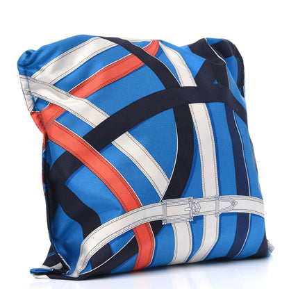 Hermes Silk Barenia Cavalcadour Airsilk Duffle 50 6 of 7
