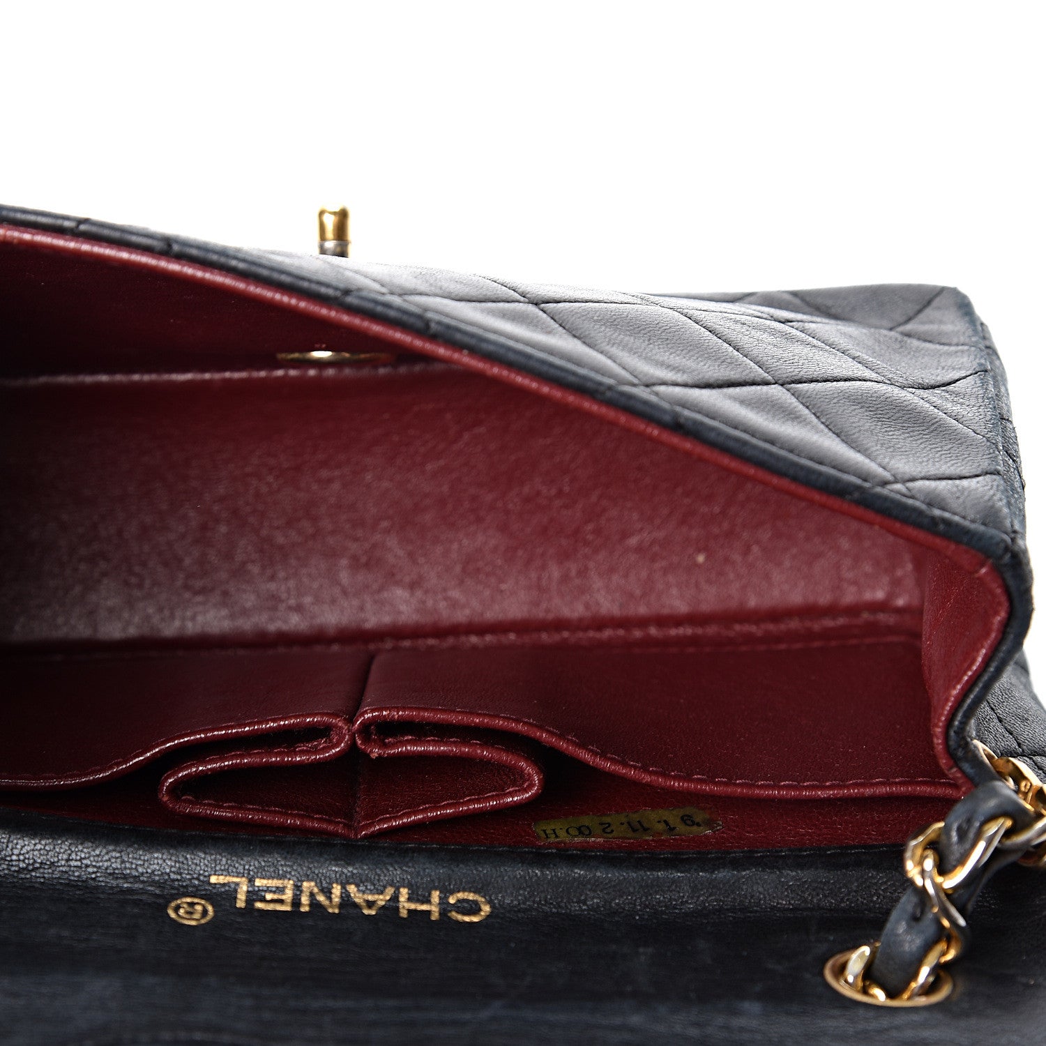 Chanel Lambskin Quilted Small Single Flap Black 4 of 10