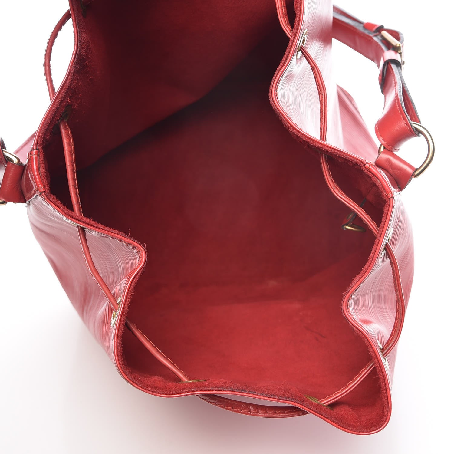 Louis Vuitton Epi Noe Castillan Red 5 of 13