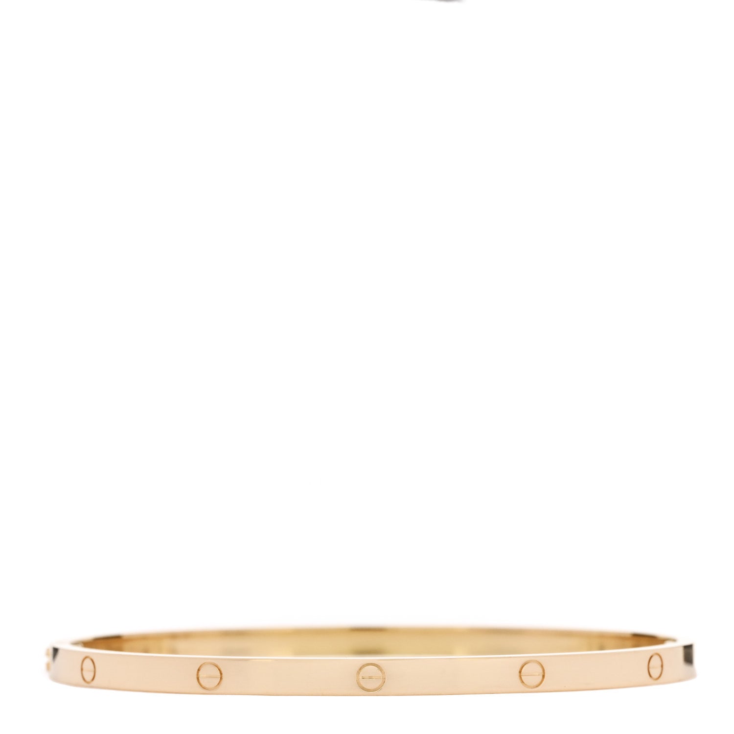 Cartier 18K Yellow Gold Small LOVE Bracelet 19 2 of 8