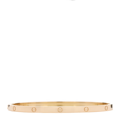 Cartier 18K Yellow Gold Small LOVE Bracelet 19 2 of 8
