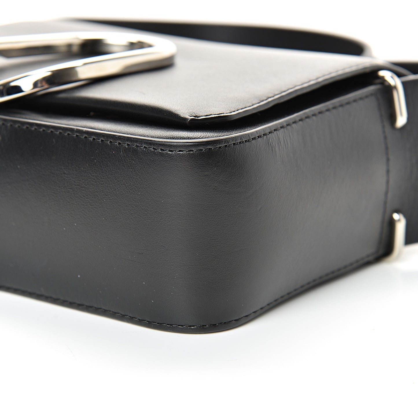 3.1 Calfskin Mini Alix Crossbody Bag Black