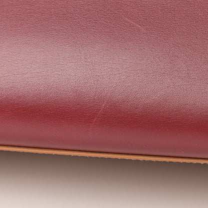 Hermes Box Chamonix Kelly Bi-Color Sellier 32 Rouge H Gold 20 of 20