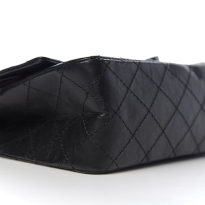 Chanel Aged Calfskin Quilted 2.55 Reissue 225 Flap Black 8 of 11