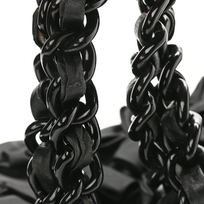 Prada Tessuto Nylon Origami Pleated Tote Black 14 of 14