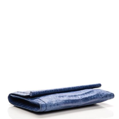 Nancy Gonzalez Crocodile Bar Clutch Violet 4 of 8