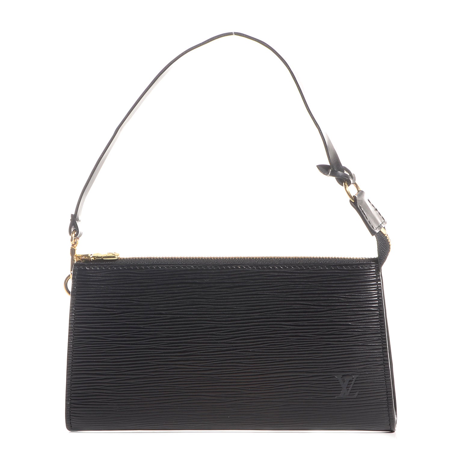 Louis Vuitton Epi Pochette Accessories 21 Black 1 of 6