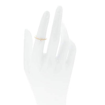 Tiffany 18K Yellow Gold Diamond T Wire Pave Ring 50 5.5 2 of 4