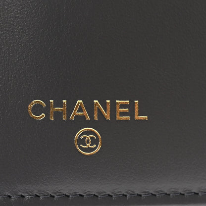 Chanel Caviar Quilted Medium Flap Wallet Grey 6 of 8