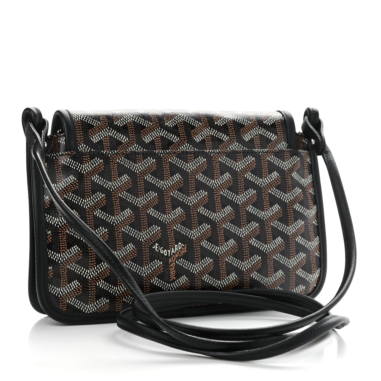 Goyardine Plumet Wallet Clutch Black
