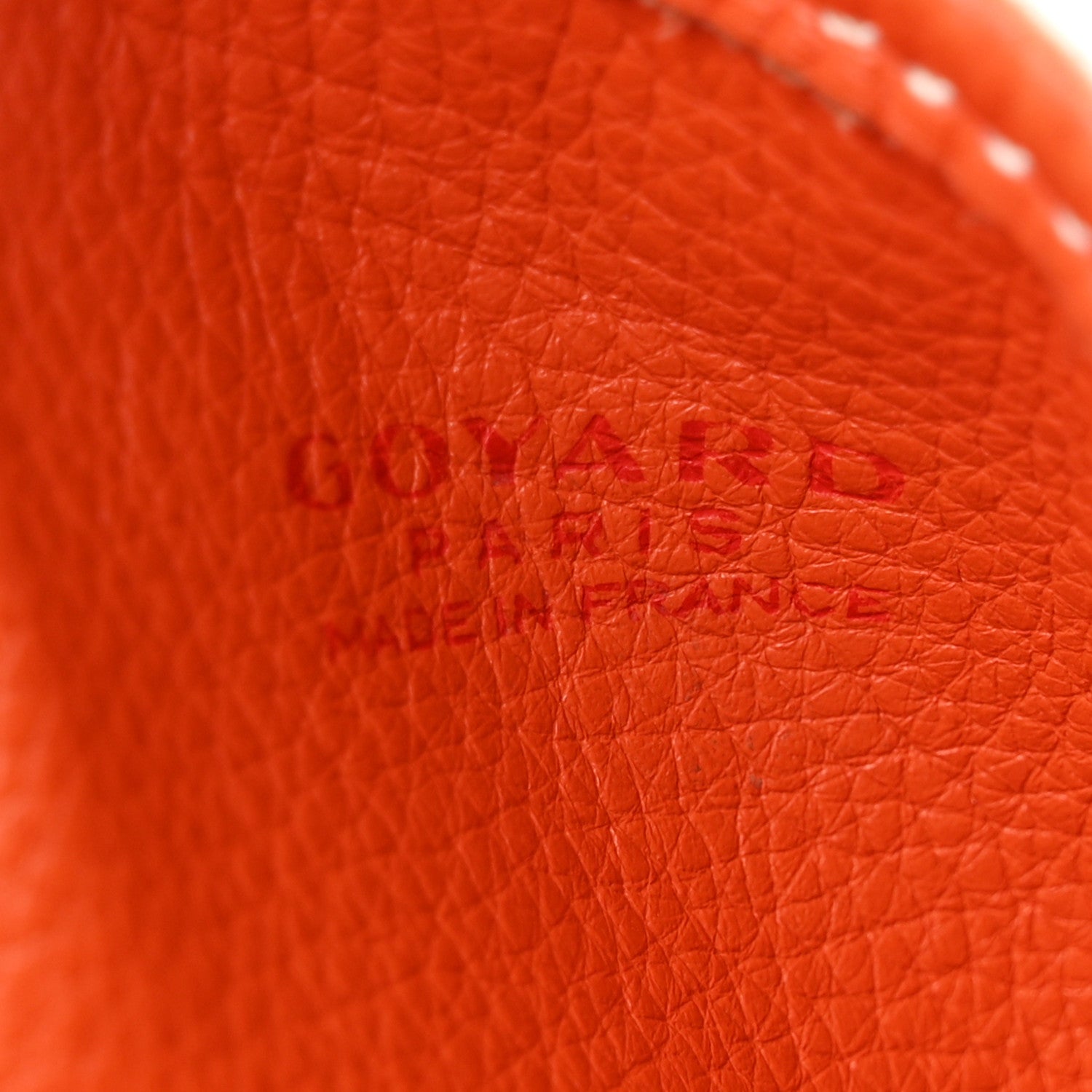 Goyard Goyardine Anjou GM Orange 7 of 12