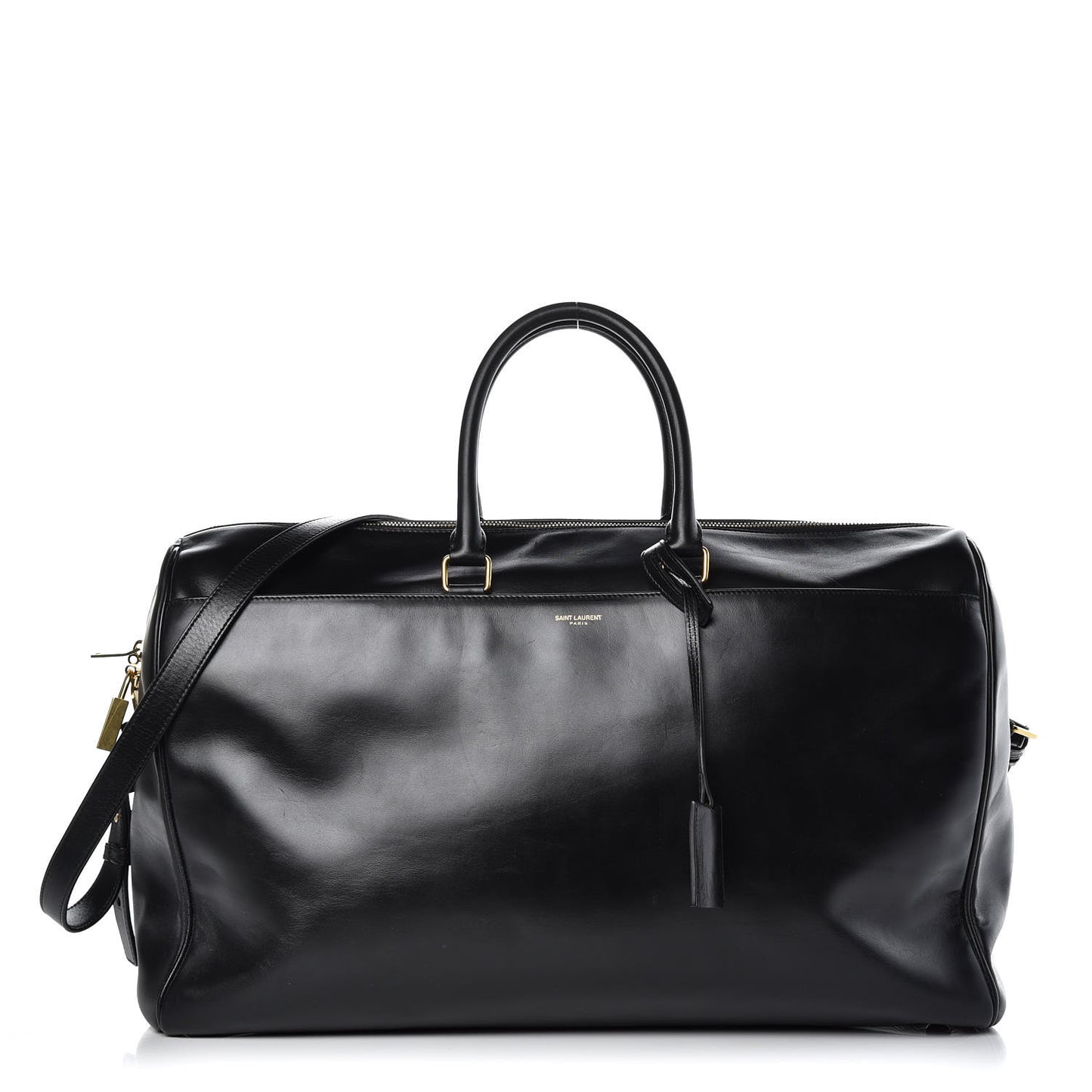 Calfskin Classic Duffle 24 Black